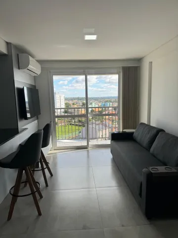 Apartamento completo, mobiliado, no centro da cidade, 2 dormitórios, 1 home office e 2 vagas de garagem